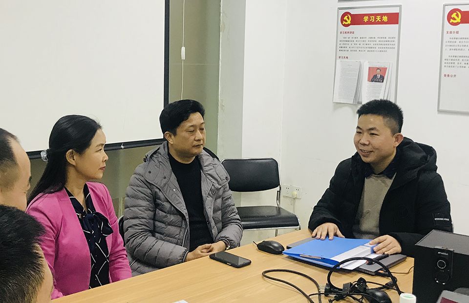 常德市工商联主席张业梅带队调研考察天维网络(图11)
